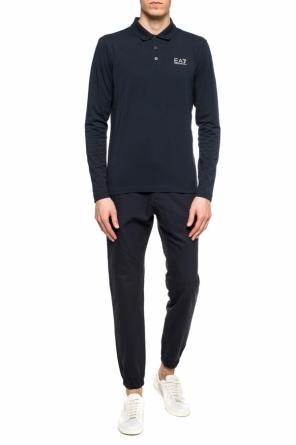 Polo shirt with long sleeves, zdjęcie 2 Polo shirt with long sleeves od EA7 Emporio Armani